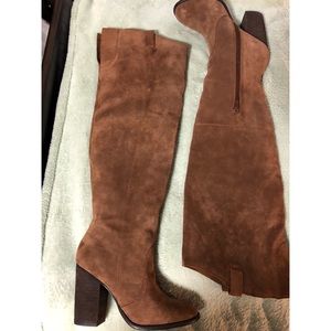 Carlos Santana Over the Knee Boots